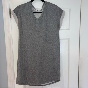Grey sweatshirt Dress